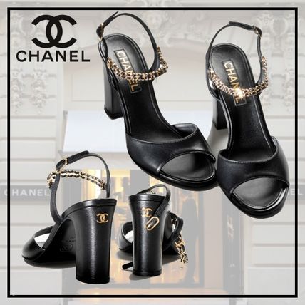 チェーン CHANEL(シャネル) サンダル・ミュール(レディース) - 海外