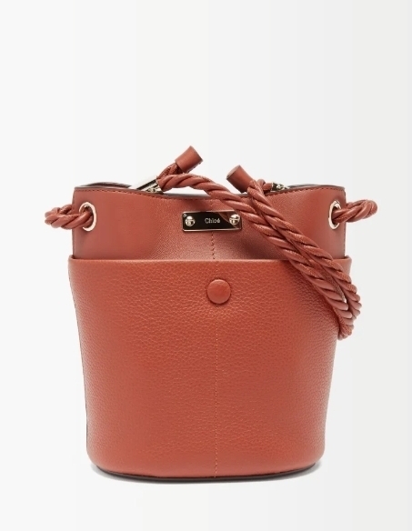 Chloe キー レザーバケットバッグ