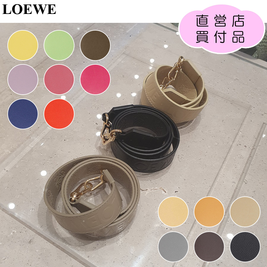 【直営店買付】ロエベ☆ストラップ サテンカーフ☆C704W77X0