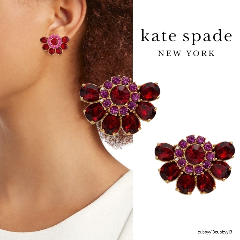 【限定価格】Kate Spade☆Floral Oversized スタッドピアス