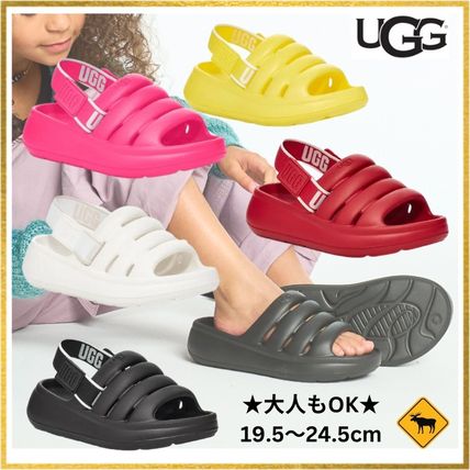 UGG Australia Kids Girl Sandals Unisex Blended Fabrics Street Style Kids Girl Sandals