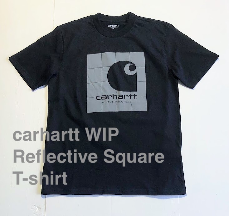 ★国内在庫/即発可*Carhartt*ReflectiveロゴTシャツ/G-BLACK★