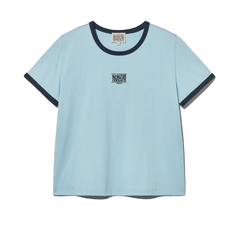 Marithe】新商品☆Wクラシックロゴリンガーティー (Marithe +