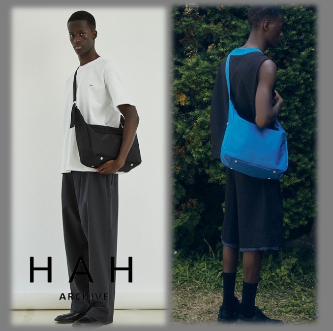 HAH ARCHIVE★BELTED ARK MESSENGER BAG★2色