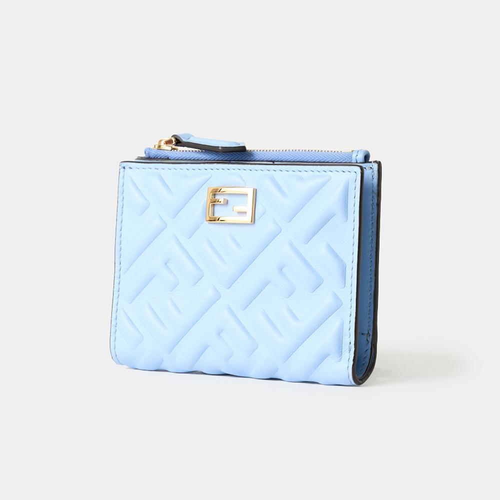 ★ FENDI★ ロゴ付き折りたたみ財布【多色在庫】-2328-