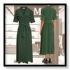 ★MAX MARA★コントラストパイピング シルクドレス♪♪