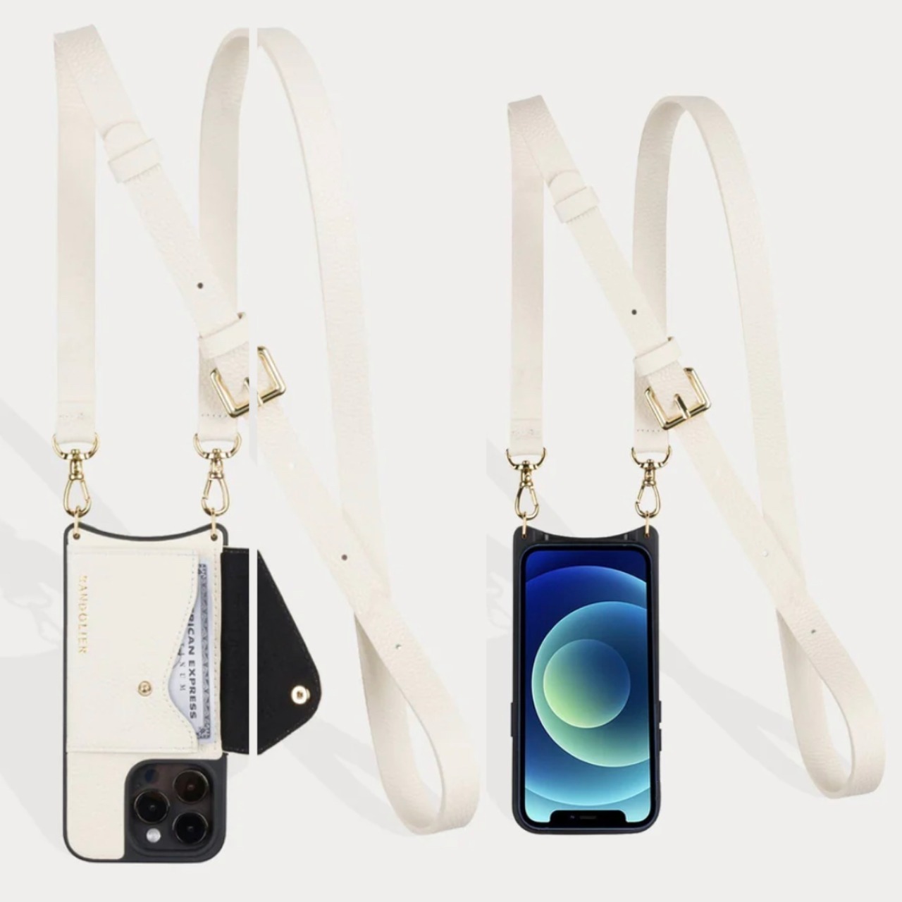 すぐ届く! 本革 Hailey iPhoneケース+Fringeポーチ Bandolier