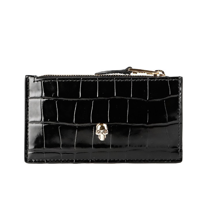 Alexander McQUEEN SKULL CARD 財布 [正規品/関税込/送料込]