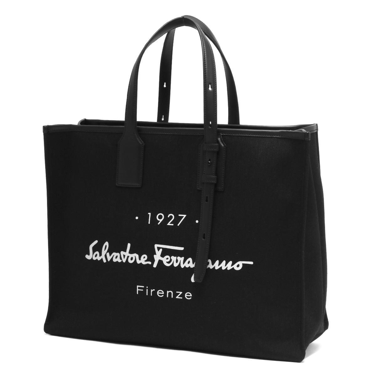 SALVATORE FERRAGAMO トートバッグ ブラック メンズ 240842