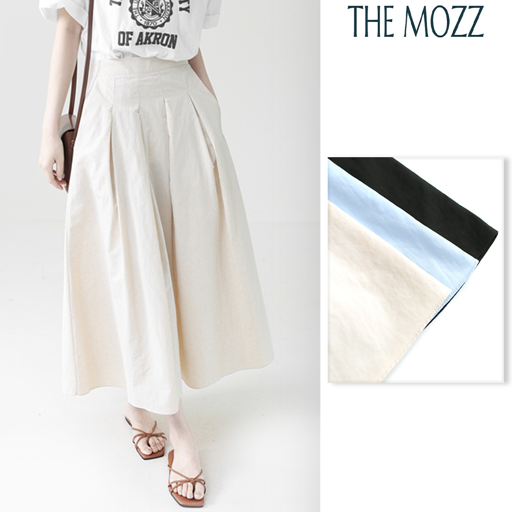 【THE MOZZ】Loving Pintuck Pleated Skirt