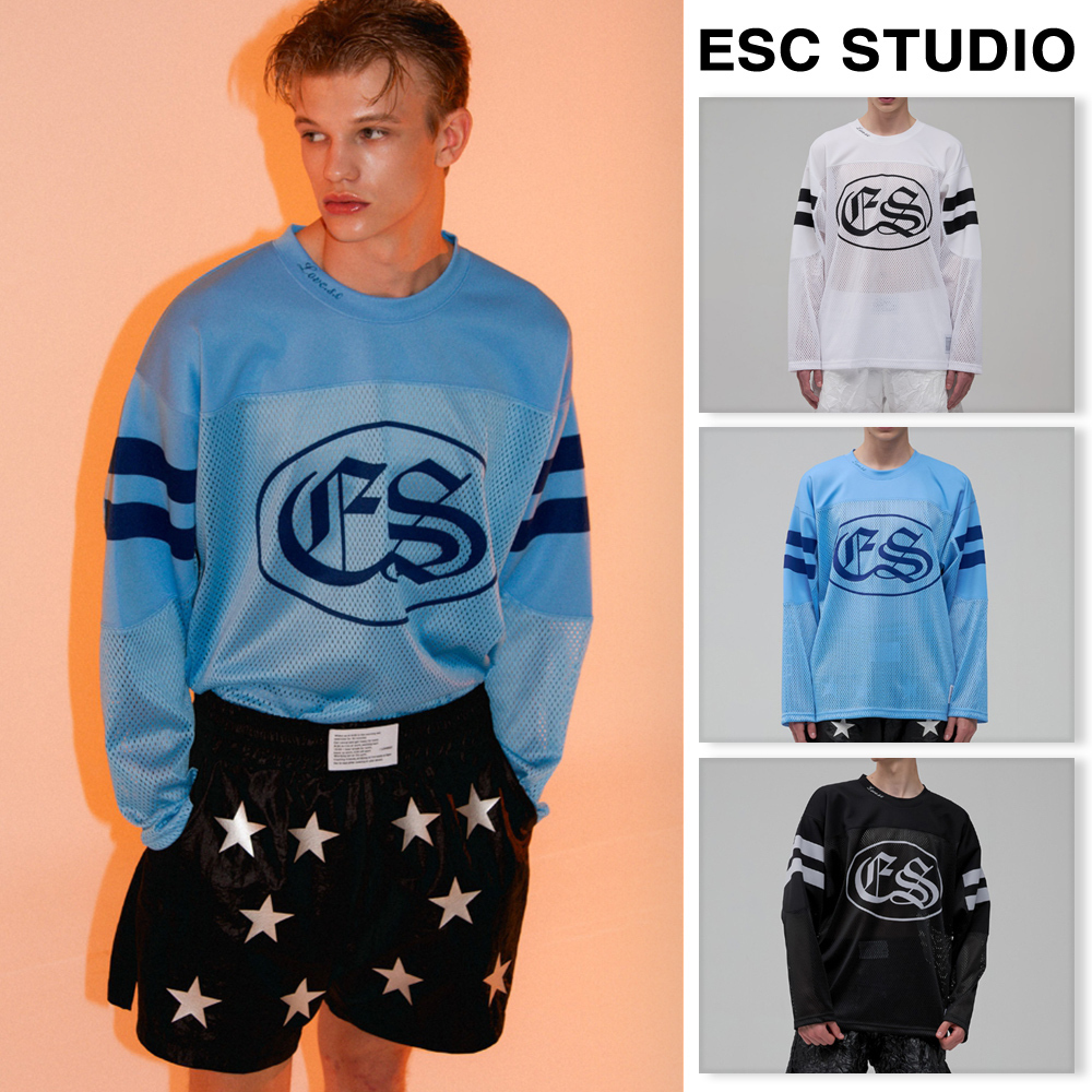 【ESC STUDIO】23SS★ football t-shirt