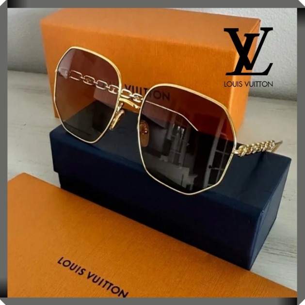 人気☆Louis Vuitton☆ LV サングラス ラウンド