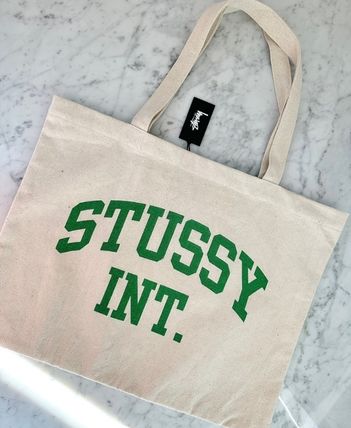 ベージュ系 STUSSY(ステューシー) トートバッグ(メンズ) - 海外