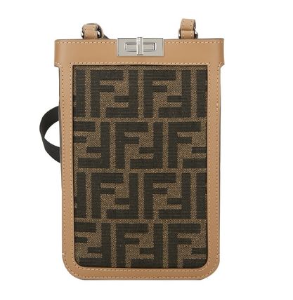 FENDI Smart Phone Cases Unisex Logo Smart Phone Cases