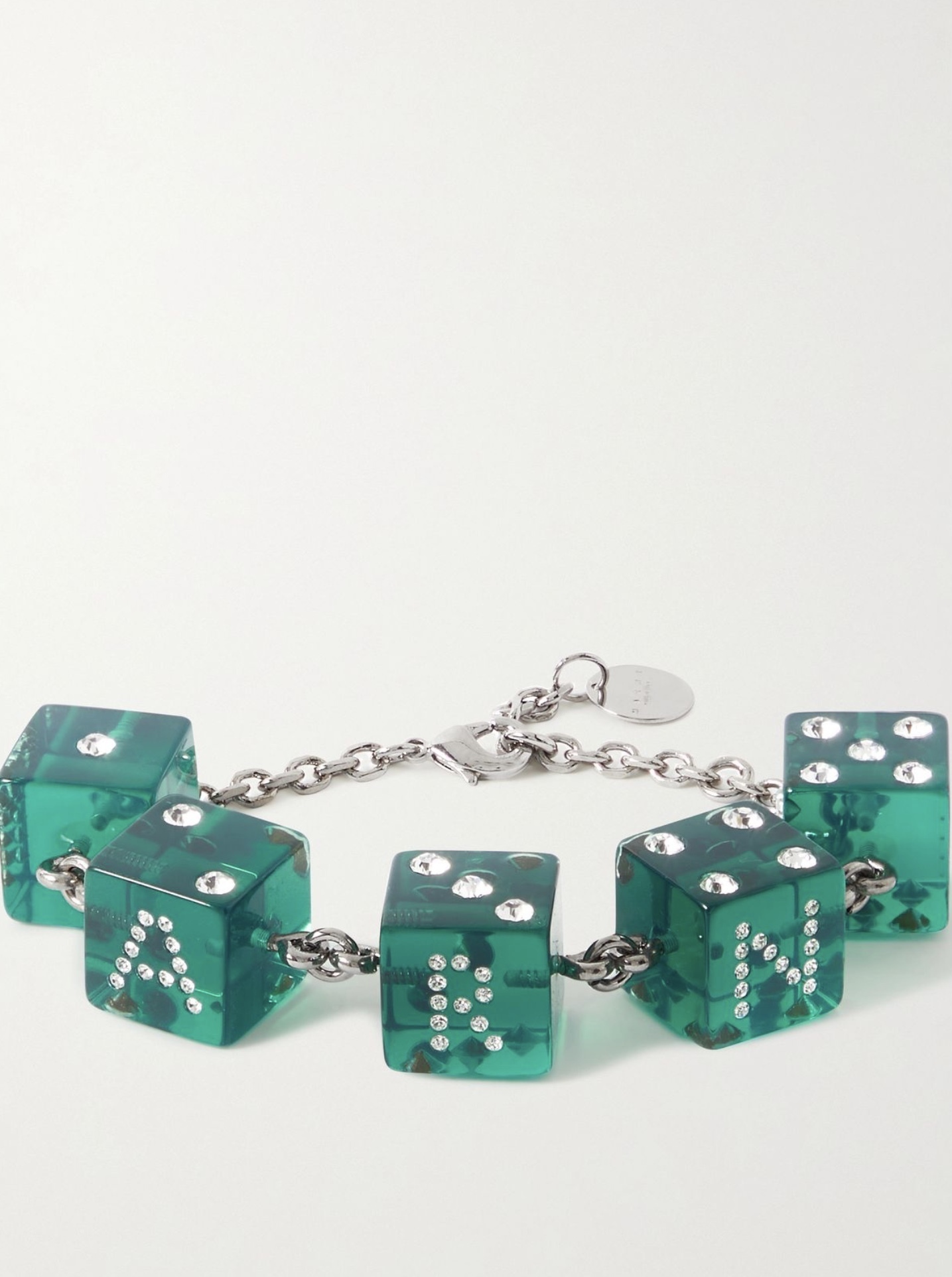 【MARNI】Silver-Tone, Crystal Bracelet ブレスレット