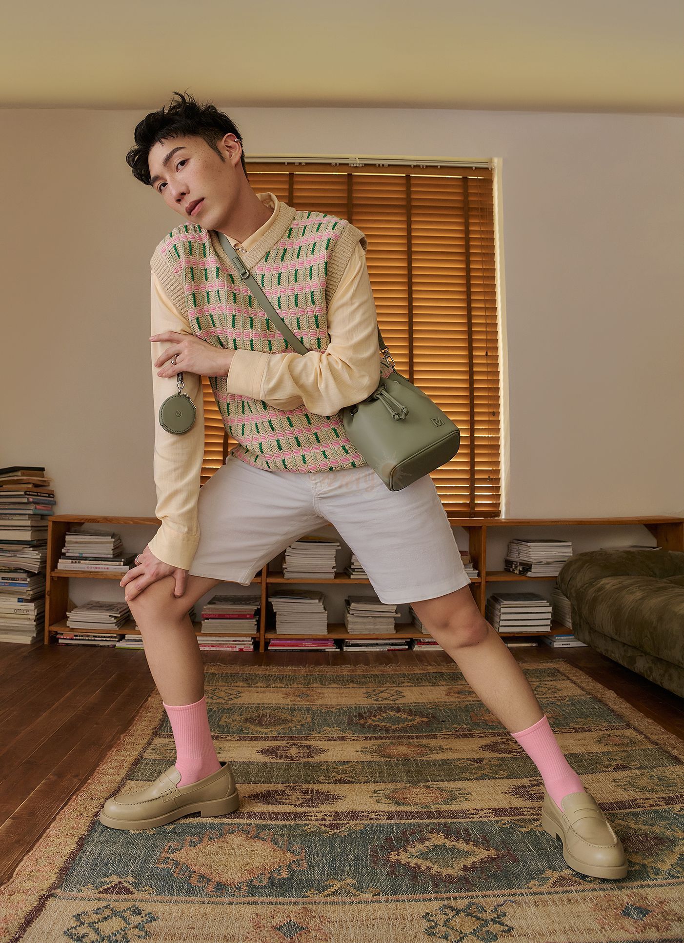 送料込☆ROBINMAY☆ALL MINE水桶斜背包☆バケットショルダーBAG