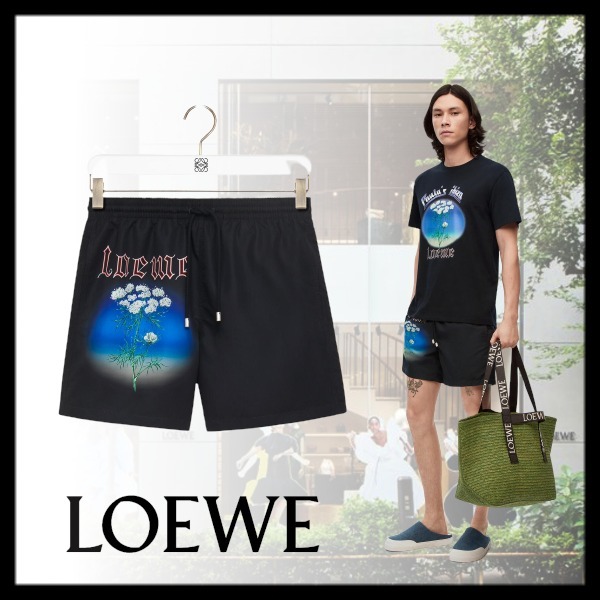 特別セール品 新作【LOEWE】フェンネル スイムショーツ(ナイロン