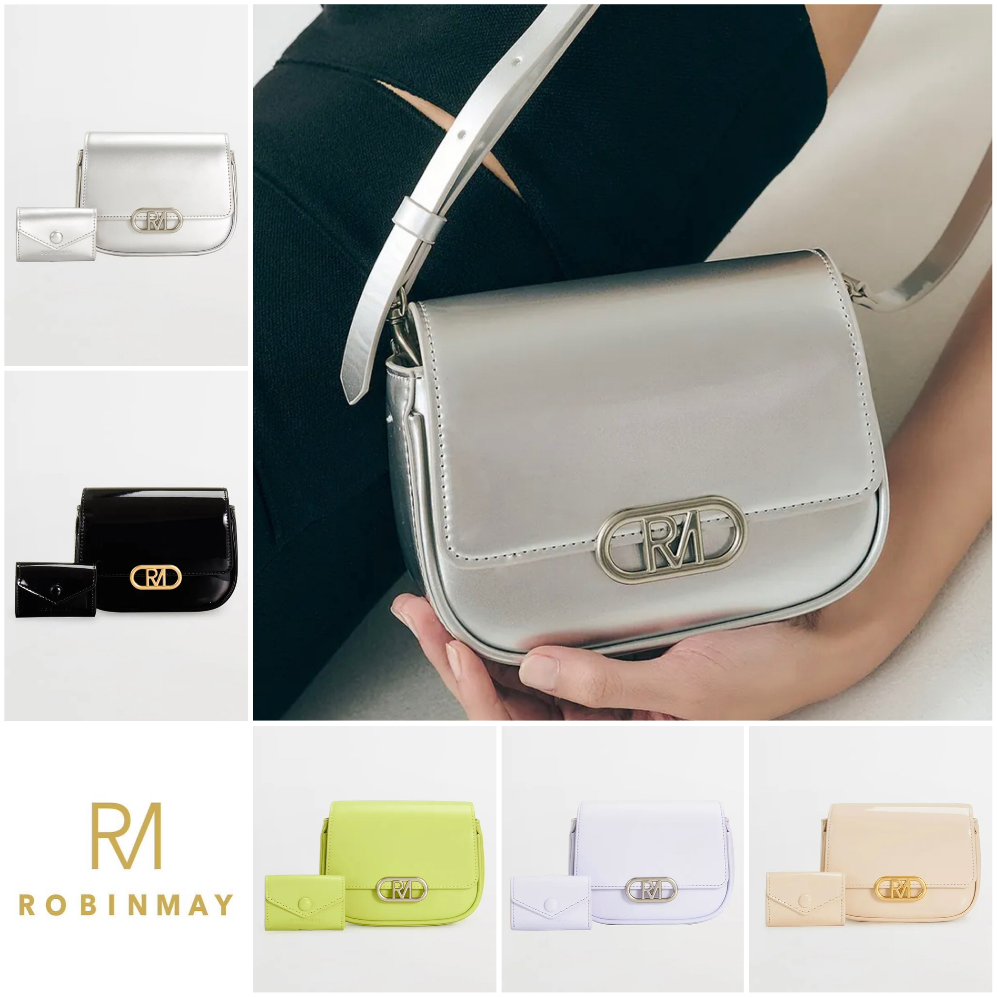 ROBINMAY■ 野莓之地斜背包 C289 ロゴ ショルダーバッグ/送料込