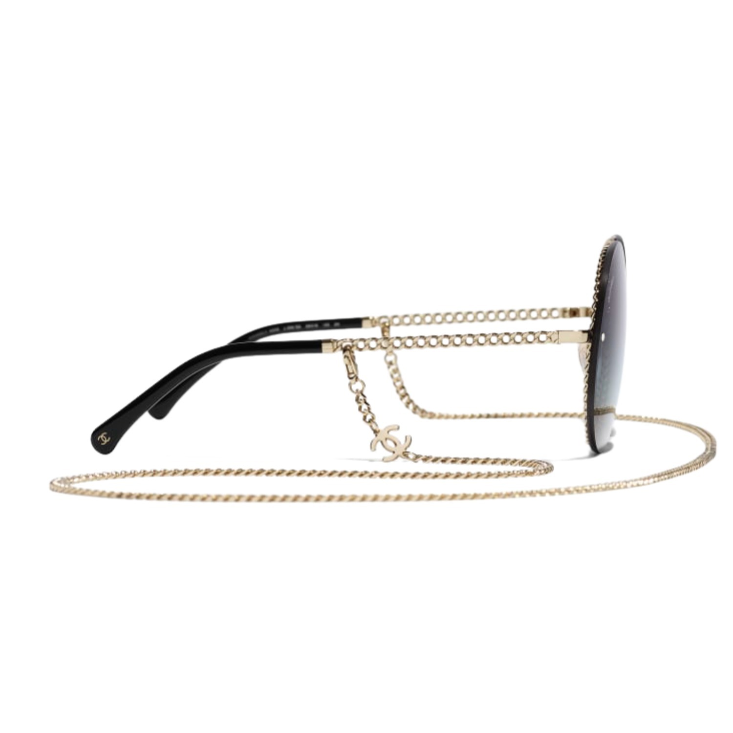 CHANEL シャネル ロゴ ラウンド シェイプ サングラス CH4245