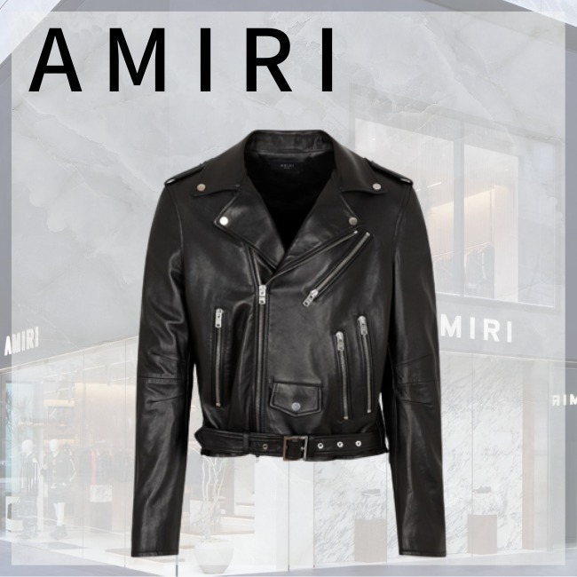 ほぼ新品　AMIRI アミリ　ミリタリージャケット　ダメージ加工