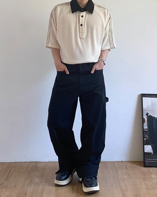 HUECLOSET Carpenter wide Pants (HUE/パンツ・ボトムスその他