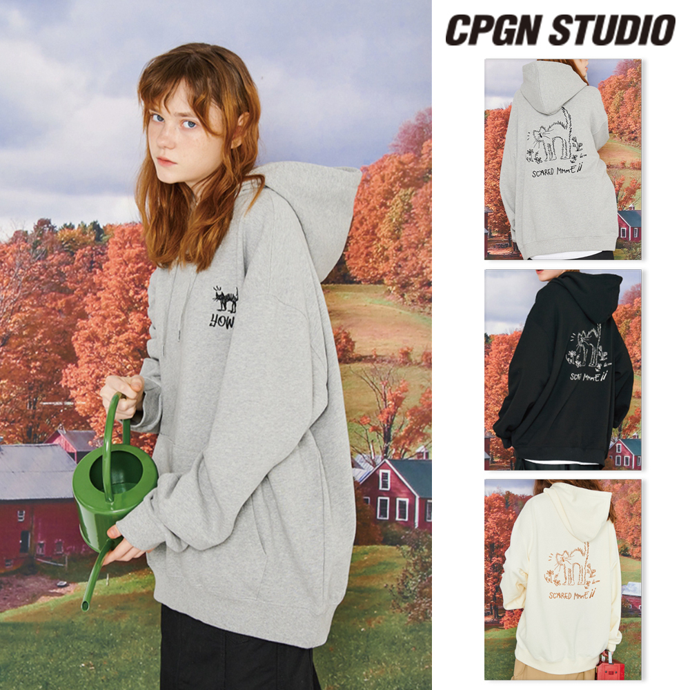 【CPGN STUDIO】YOWL CAT Embroidery Hood
