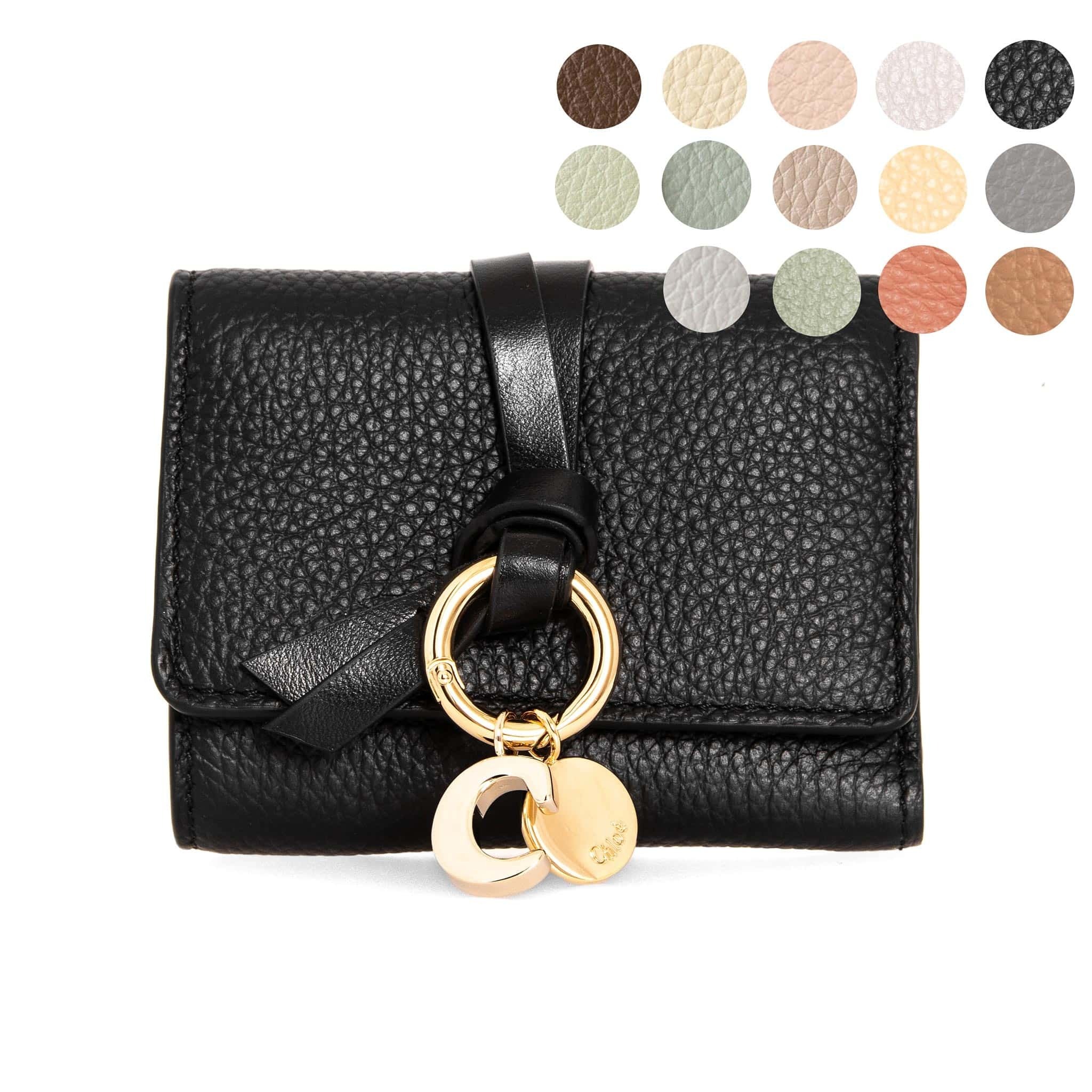 CHLOE レディース 三つ折り財布 ALPHABET MINI TRI FOLD