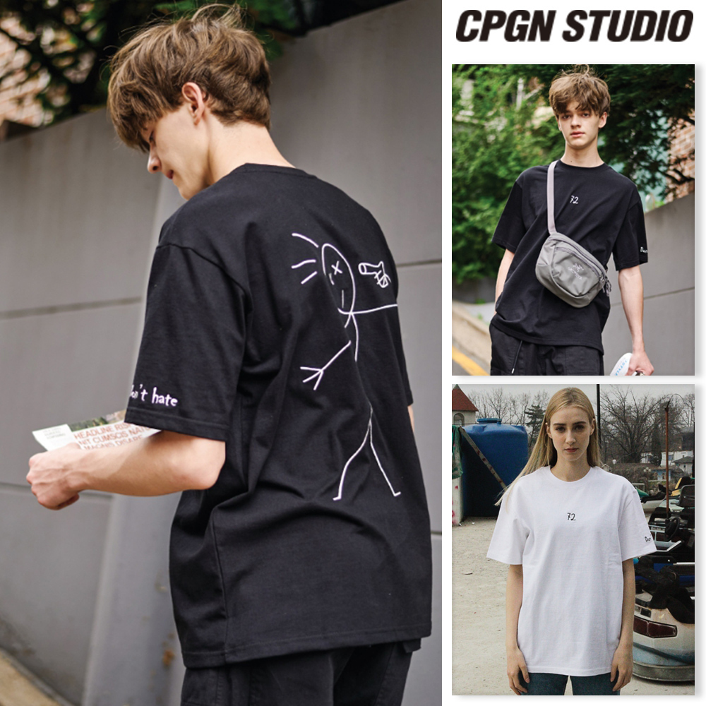 【CPGN STUDIO】Lettering Tattoo Overfit T-shirt