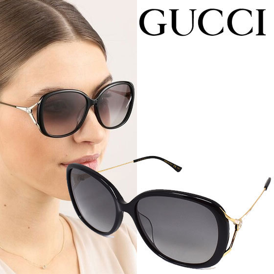 グッチ サングラス ユニセックス GUCCI GG0649SK-001 楽天市場】【国内正規品】 グッチ GUCCI サングラス GG0649SK