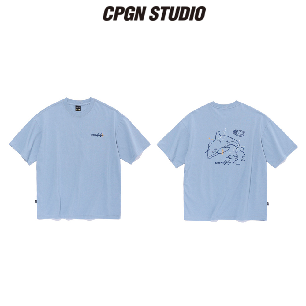 【CPGN STUDIO】Serendipity Embroidery Short Sleeve T-shirt