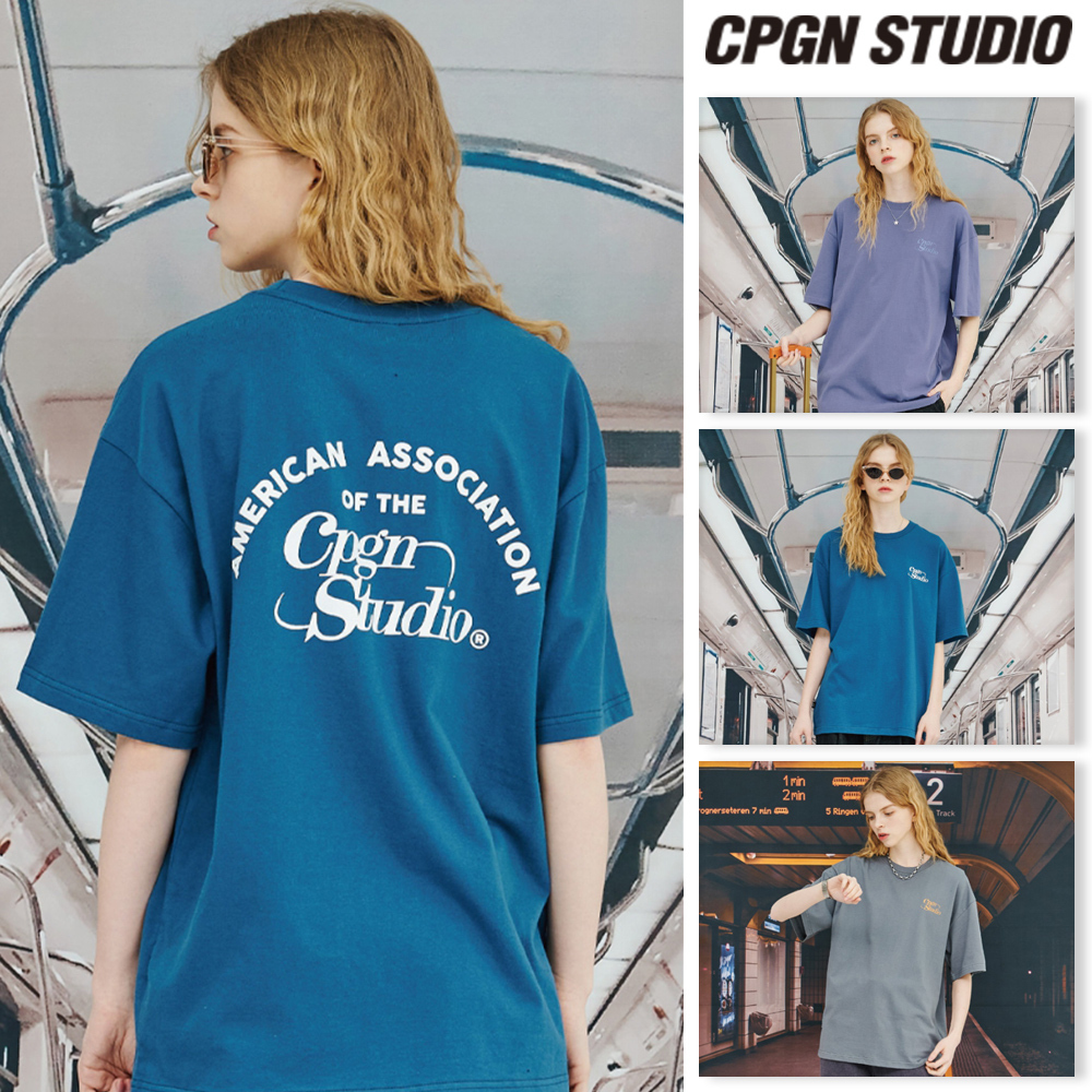 【CPGN STUDIO】AMERICAN STUDIO Logo Short Sleeve T-shirt