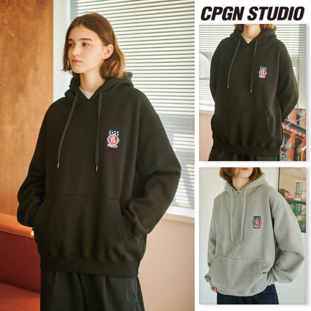 【CPGN STUDIO】United of Dept Embroidery Brushed Hood