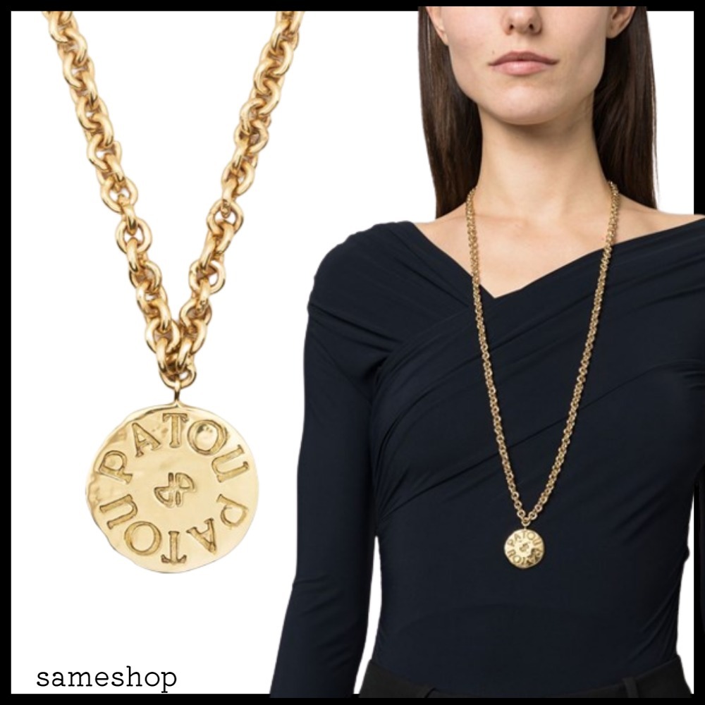 PATOU パトゥ COIN PENDANT NECKLACE コインネックレス