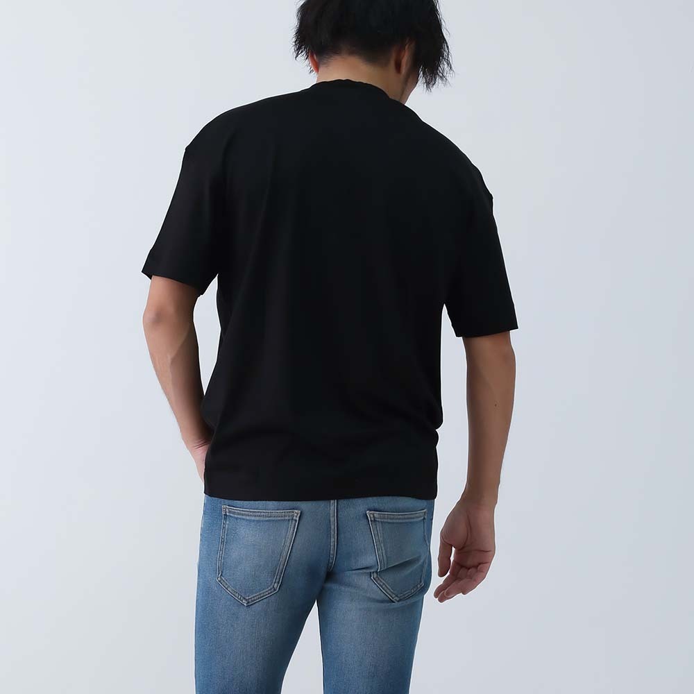 EMPORIO ARMANI 3R1TZ4 1JUVZ 0098 ロゴ刺繍 メンズTシャツ 新品 EMPORIO ARMANI 3R1TZ4 1JUVZ 0098 ロゴ刺繍 メンズTシャツ 新品