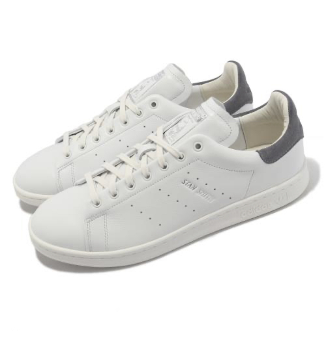 adidas ☆ STAN SMITH Lux ‘Crystal White Grey’