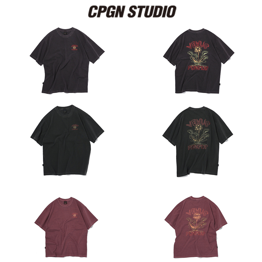 【CPGN STUDIO】Venus Flytrap Pigment Short Sleeve T-shirt