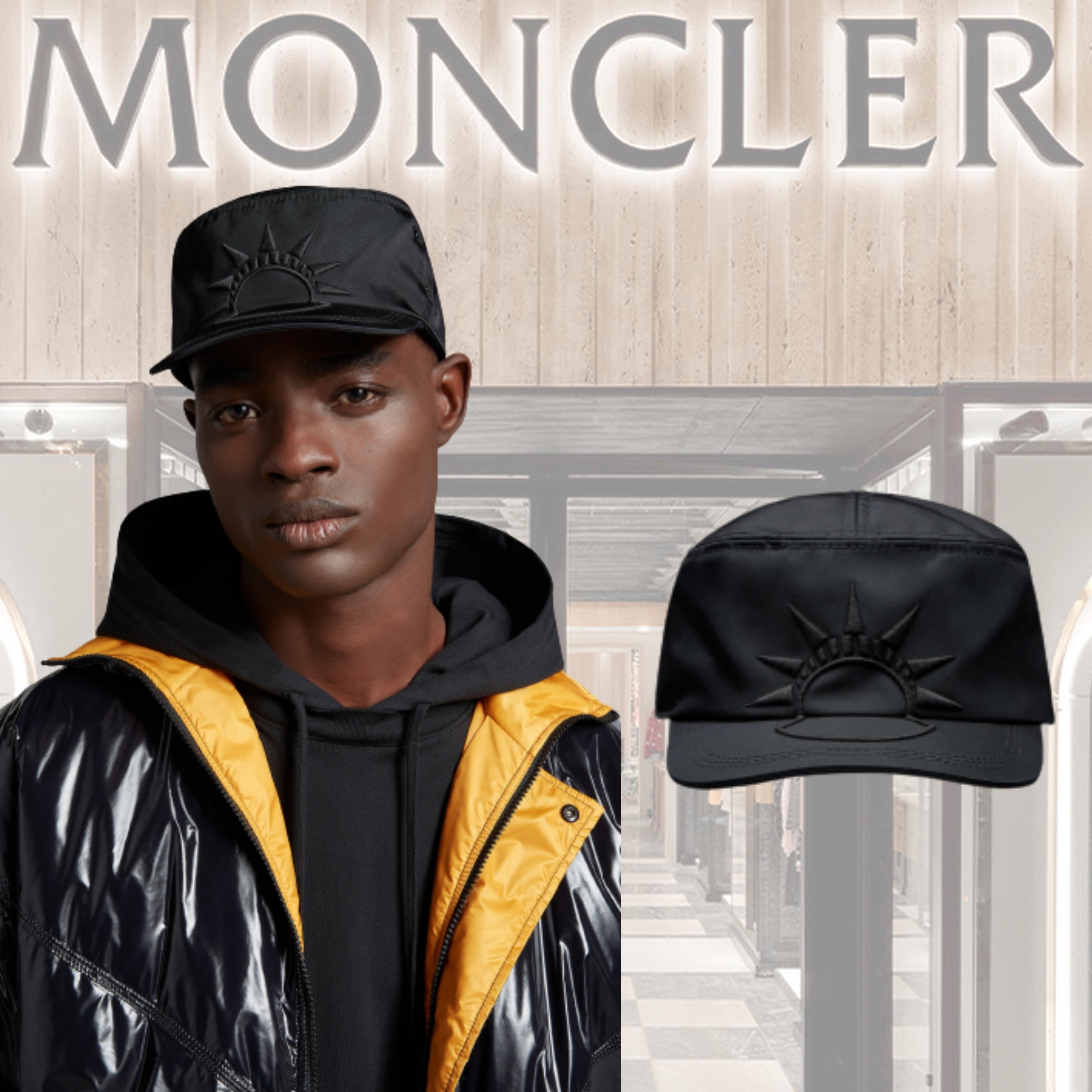 ★【MONCLER X ALICIA KEYS】Cappello da baseball★キャップ