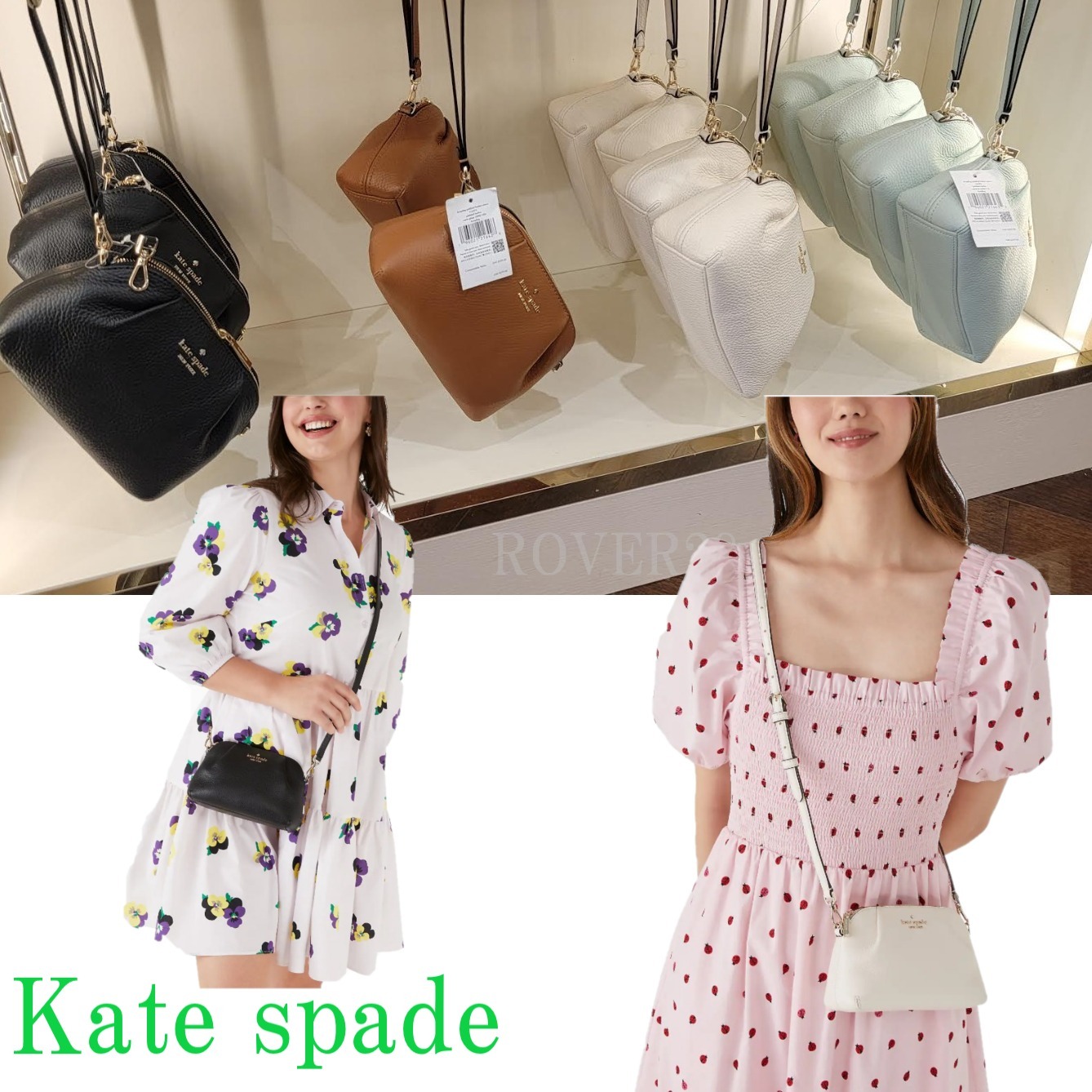 【kate spade】DumplingPebbled Leather ☆2WAY ミニ ポシェット