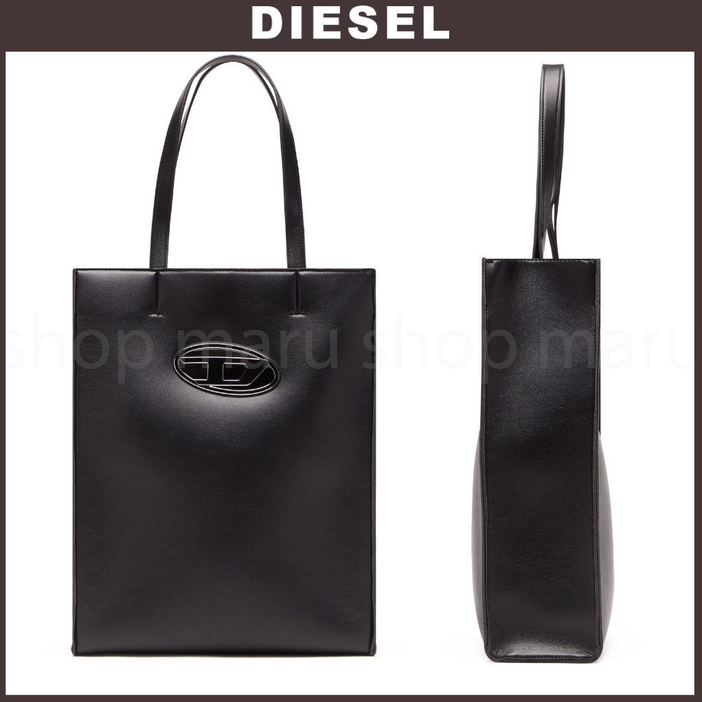 DIESEL◆Holi-D Shopper X◆メタルロゴ ショッパー トートバッグ