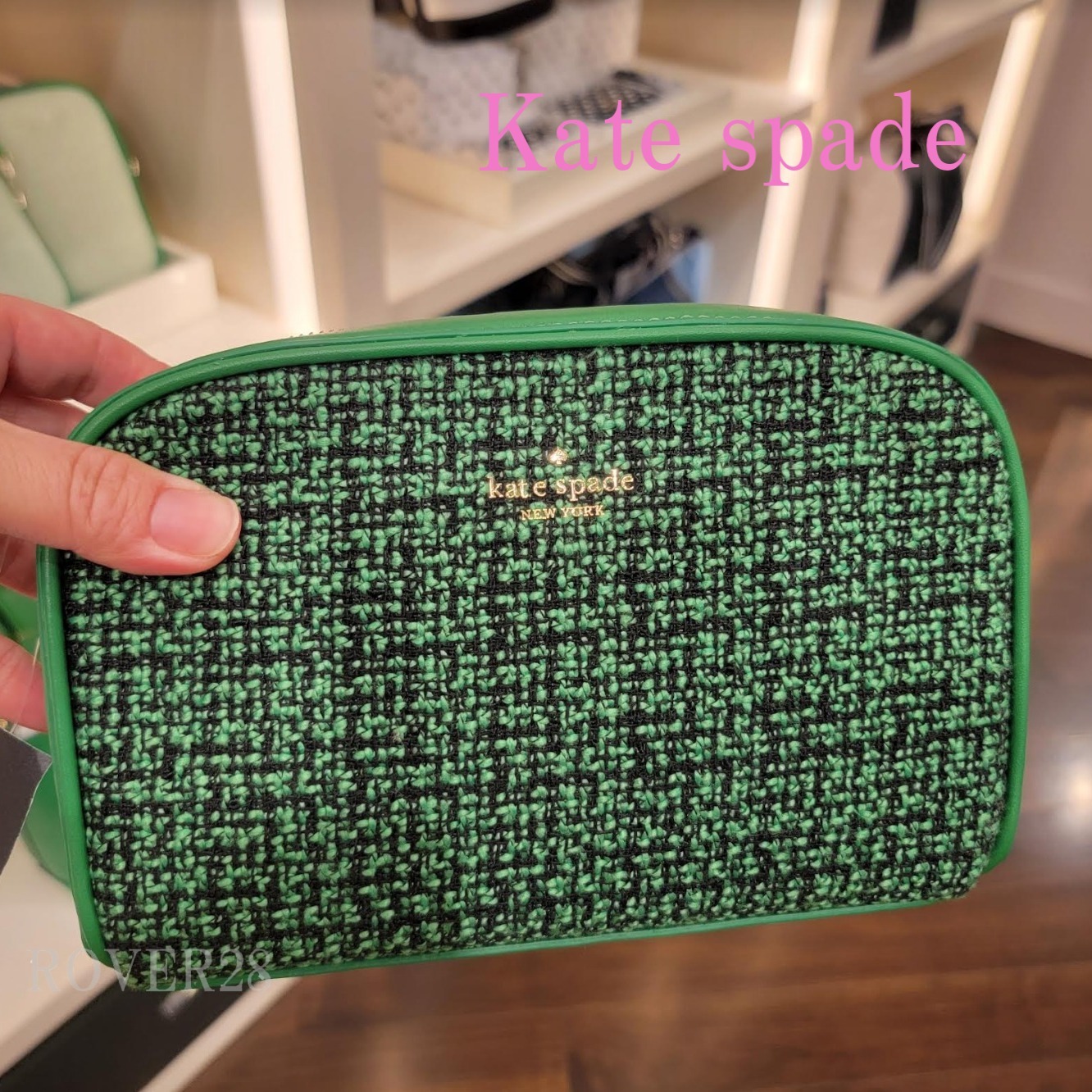 【kate spade】Carey Tweed Fabric Mini ☆ カメラバッグ 大人気