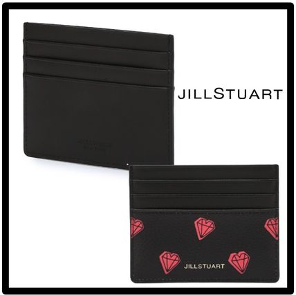 カードケース・名刺入れ JILLSTUART [ROSELLA] COWHIDE CARD WALLET BMH964 JILLSTUART]☆ROSELLA PATTERN CARD INSERT (JILLSTUART/カード
