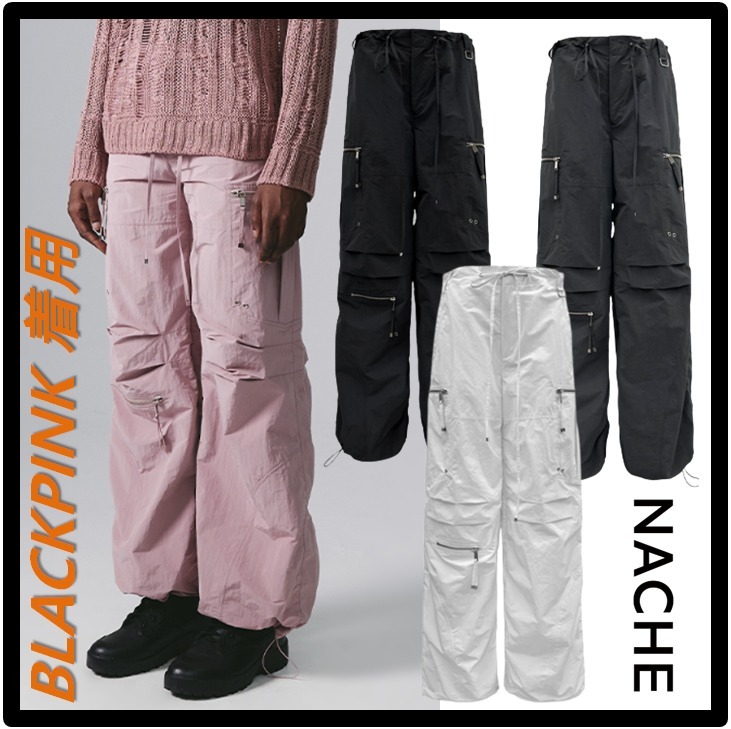 ☆BLACKPINK リサ着用☆関税込★NACHE★PUCKERING JOGGER PANTS