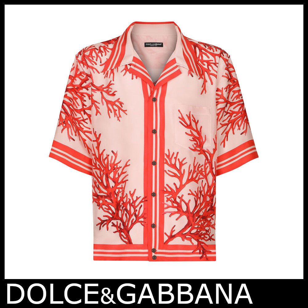 特別送料無料!】 DOLCE&GABBANA直営店 コーラル シルクハボタイ