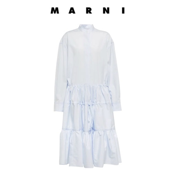 関税.送料込 MARNI シャツワンピース