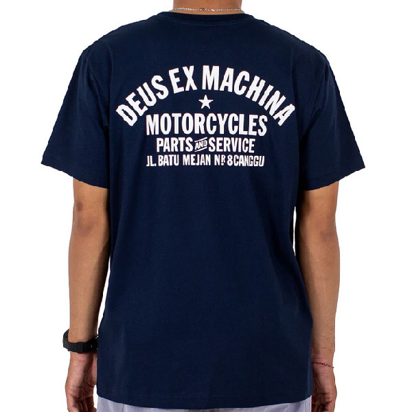 Deus Ex Machina☆ADDRESS BALI OG バックプリント 半袖T シャツ Deus Ex Machina☆ADDRESS BALI OG バックプリント 半袖T シャツ