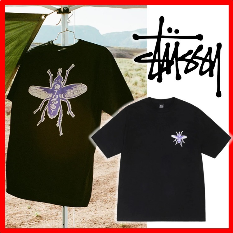 ★人気★【STUSSY】★Housefly TE.E★Tシャツ★Black★