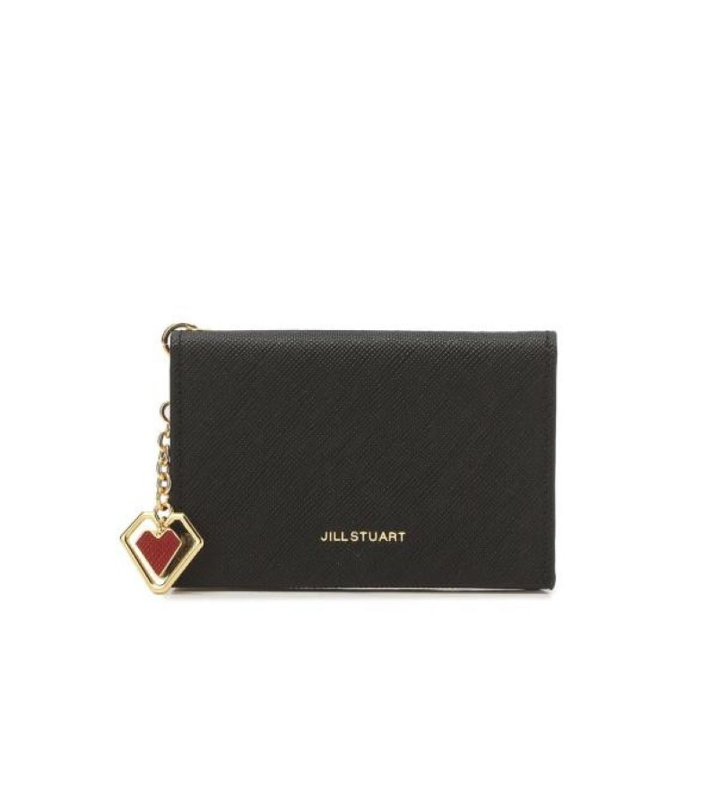 JILLSTUART 正規品/送料関税込み LILY カード財布 ☆人気☆【JILLSTUART】☆LILYハート カードケース 財.布☆ 財布