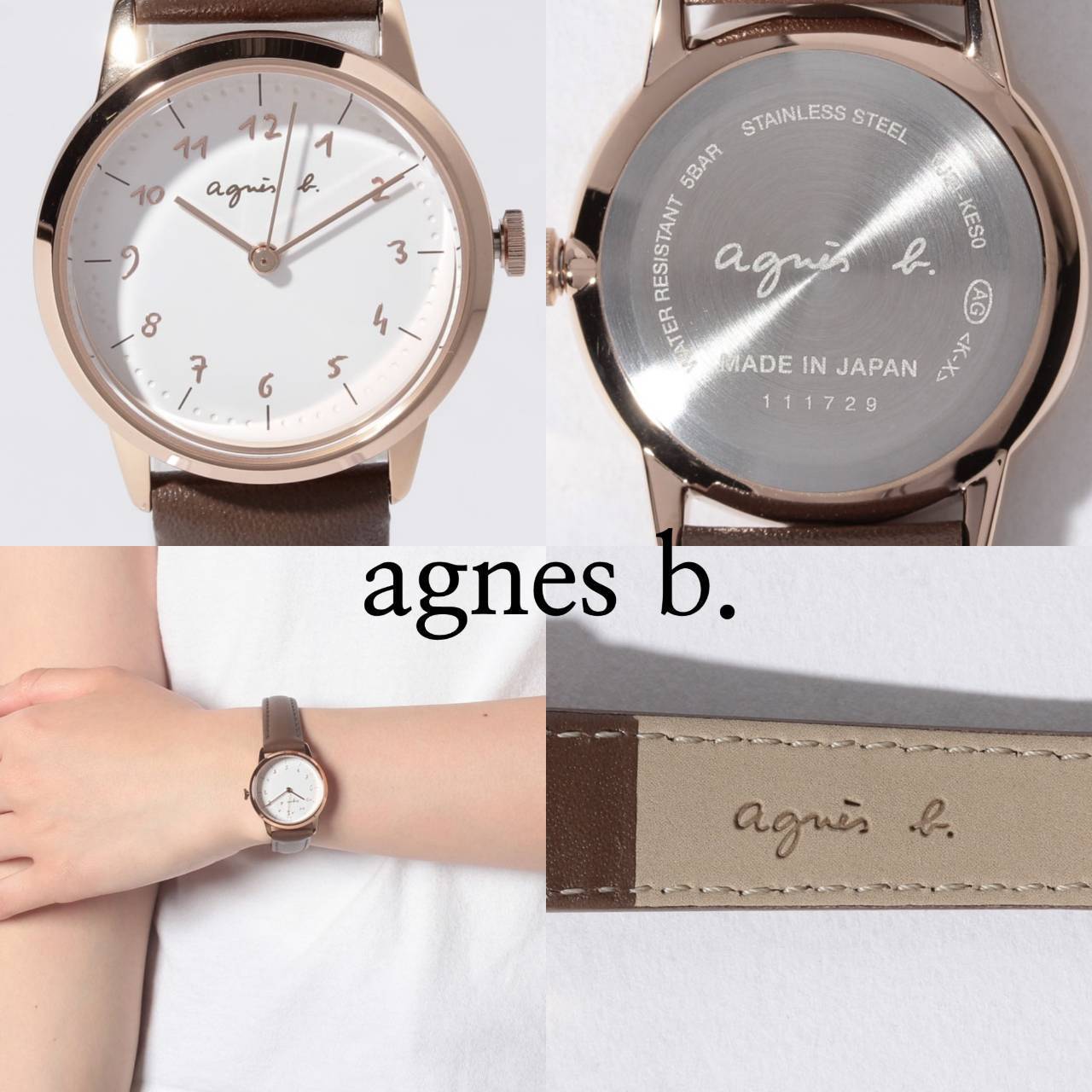 ■Agnes b.■アニエスべー FBSK940 時計