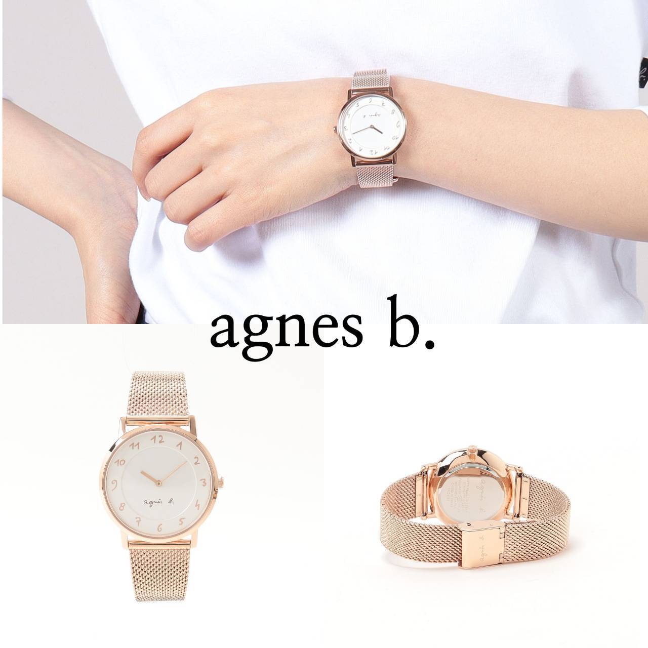 ■Agnes b.■アニエスべー FCSK909 時計
