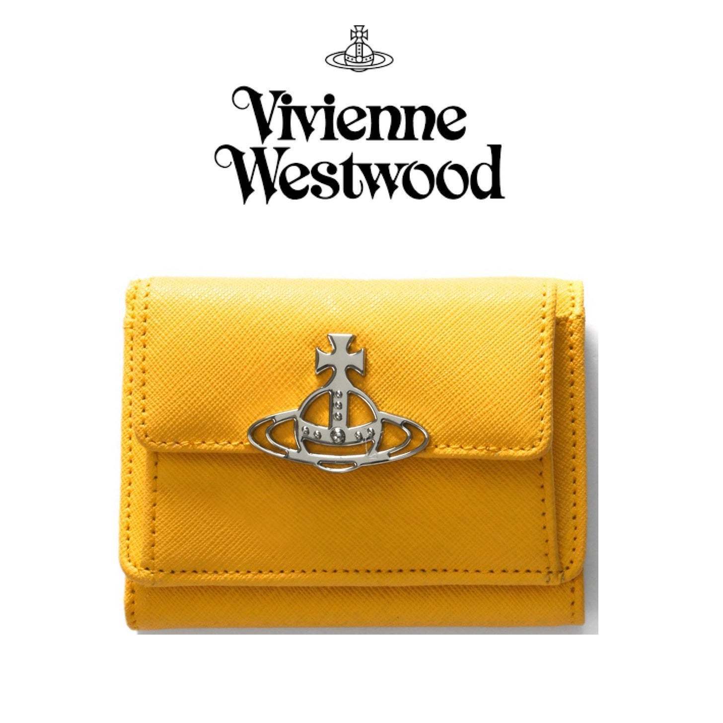 ★ VIVIENNE WESTWOOD ★ SAFFIANO SMALL FLAP ミニ財布